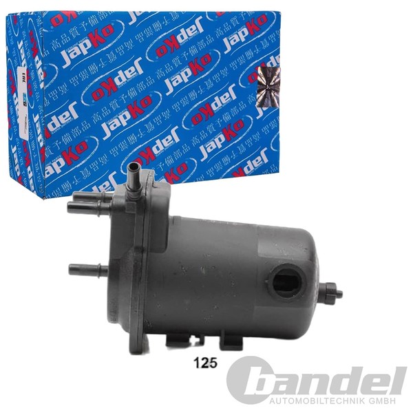 Japko Kraftstofffilter Leitungsfilter Passend FüR Nissan Evalia Note NV200-image