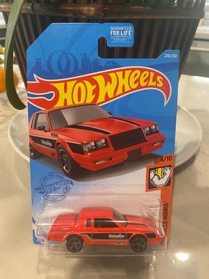 2021 Hot Wheels #218 Muskel Mania 4/10 '87 Buick Regal Gnx Rot Mit / Grau MC5