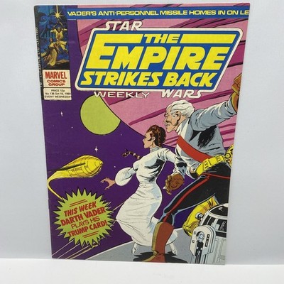 Star Wars Weekly #138 United Kingdom ESB Hama Infantino Garzon B&W 1980 vintage
