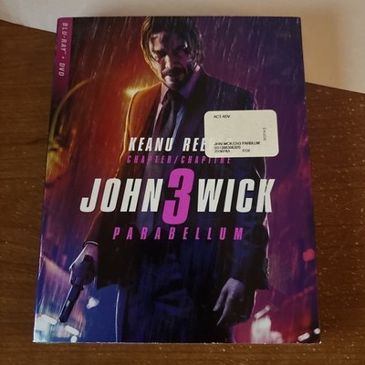 John Wick Chapter 3 Parabellum (Blu Ray, 2019) Brand New