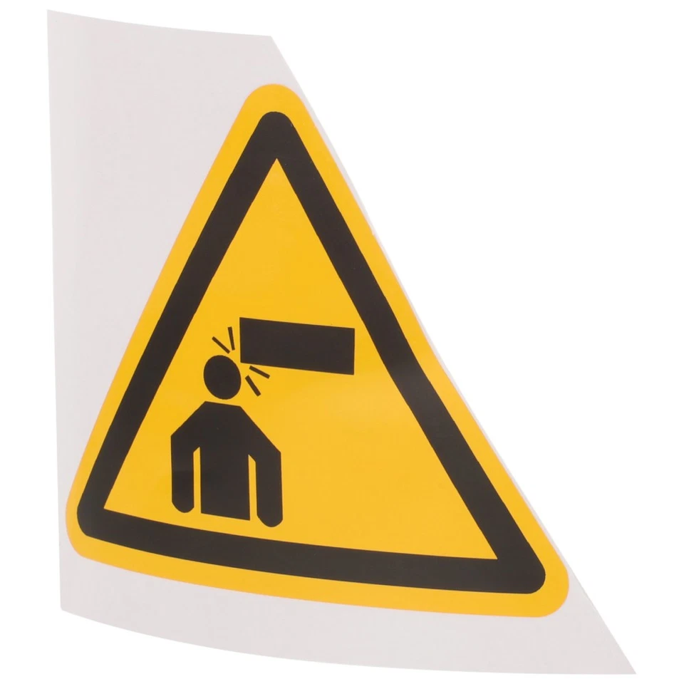 Warning Decal Safety Sticker Low Ceiling Watch Your Head Sign Stickers - Image 3 of 4