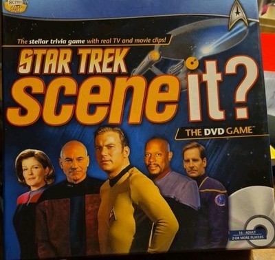 BRAND NEW! FACTORY SEALED: SCENE IT?   Star Trek DVD Game Ages 13+ 