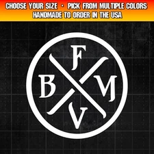 Bullet for My Valentine Decal for Cars, Trucks, Laptops, Metalcore Decal Sticker