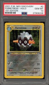 Forretress 2/75 Neo Discovery Holo Rare
