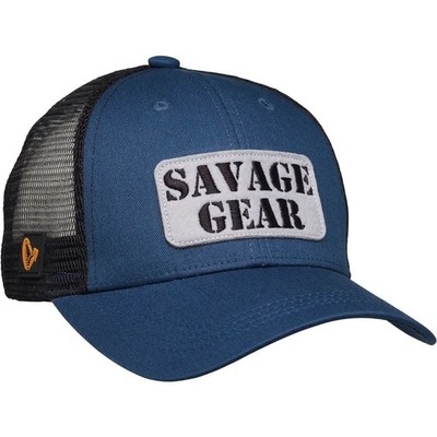Savage Gear Logo Badge Cap One Size Teal Blue