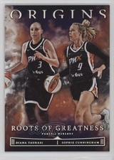 2023 Panini Origins WNBA Roots of Greatness Diana Taurasi Sophie Cunningham 1mz7