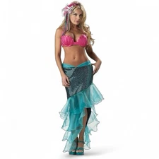 In character Deluxe Womens Size Large Mermaid Costume Halloween