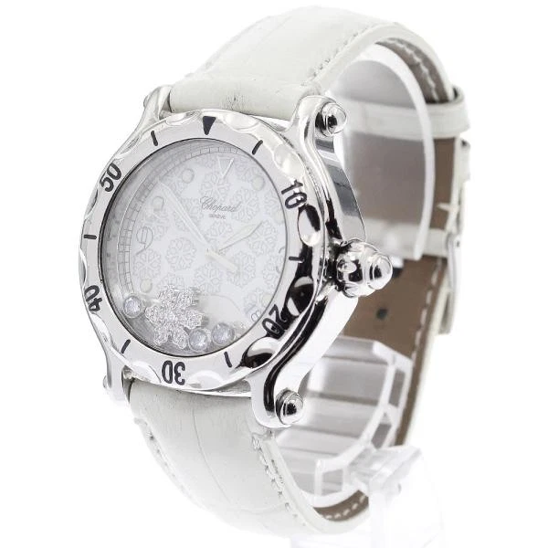 Chopard — Chopard Happy Sport 28/8948 37mm SS White Dial Quartz Date Watch #C7228
