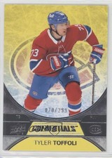 2021-22 Upper Deck Credentials Yellow 70/299 Tyler Toffoli #22 a3q