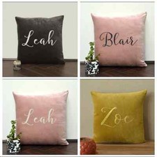 Personalized name Cushion custom cushion cover custom pillow Girls Bedroom Gift