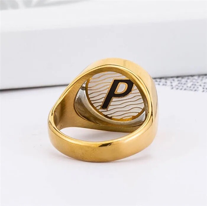 Palace 'P' Middle Finger Flip Ring | eBay