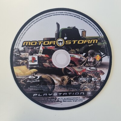 Maßgefertigte Motorstorm 25cm Neuheit Gaming Maus Matte Pad PS3 Spiel Disc Geschenk Neu