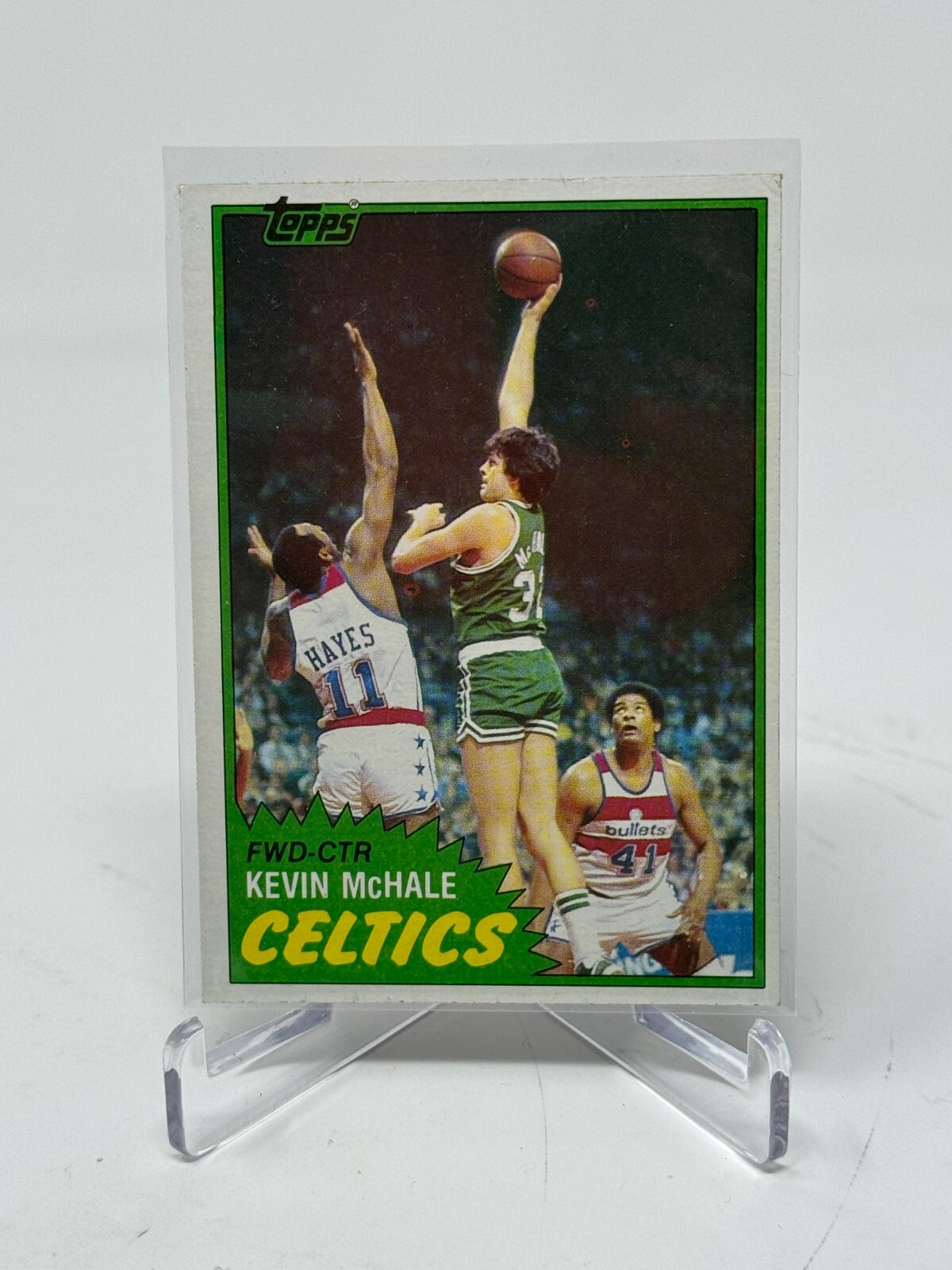 1981-82 Topps Basketball Kevin McHale Rookie RC Card #75 EX+