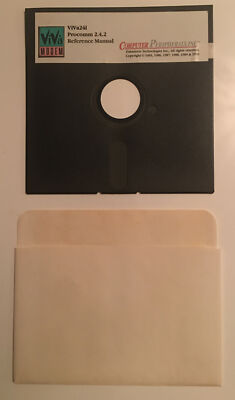Viva Modem ViVa24i Procomm Reference Manual 5.5” Floppy Disk | eBay