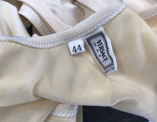 GIANNI VERSACE SS 1996 VINTAGE CRYSTAL ZIPPER BODYSUIT BADEANZUG GR. 42 - Bild 6 von 6