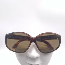 Vintage V.Moro Brown Tortoise Oval Sunglasses Frames Italy