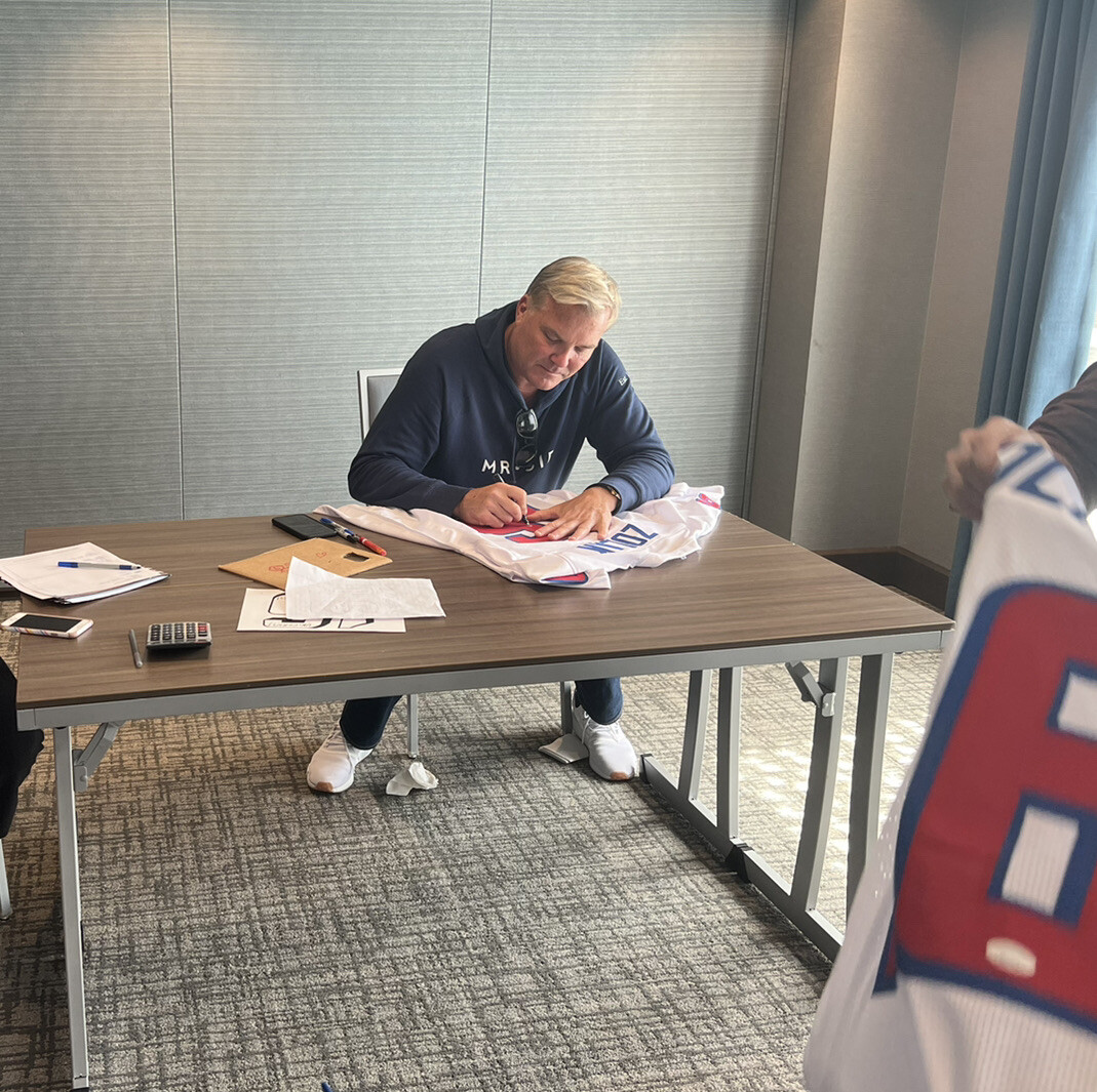 Scott Zolak Autographed Signed Patriots White Custom Jersey JSA