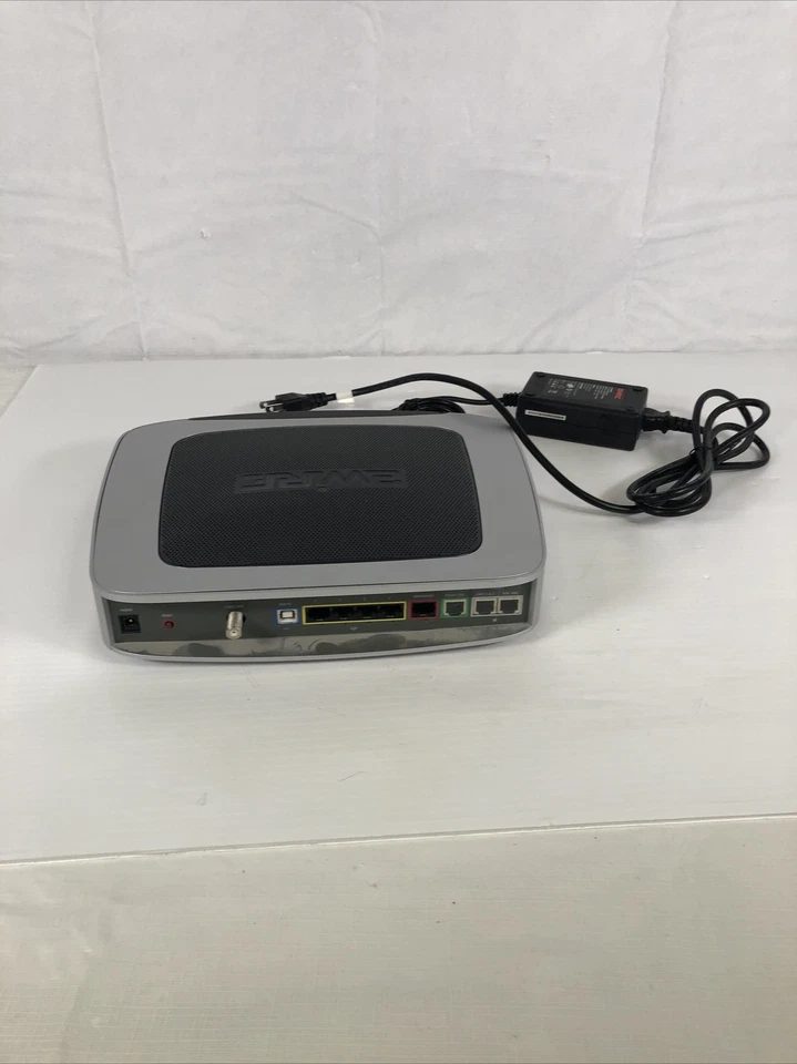 At&T U-Verse 2Wire 3800HGV-B Wireless Router Modem DSL Ethernet WITH POWER CORD - Image 3 of 4