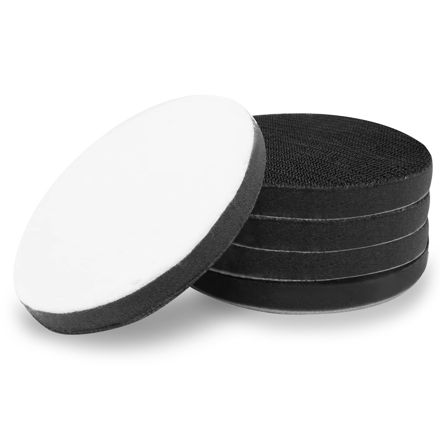 6" 5" Hook and Loop Soft Foams Buffering Pad Sponge Cushion Buffer Backing Pad