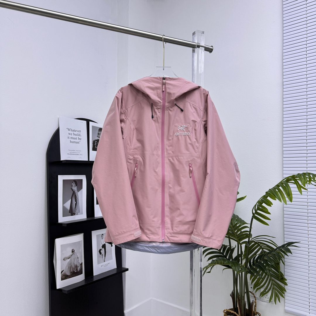 controllare descrizione taglia S XL ARC'TERYX BETA LT GORE TEX giacca nylon zip rosa