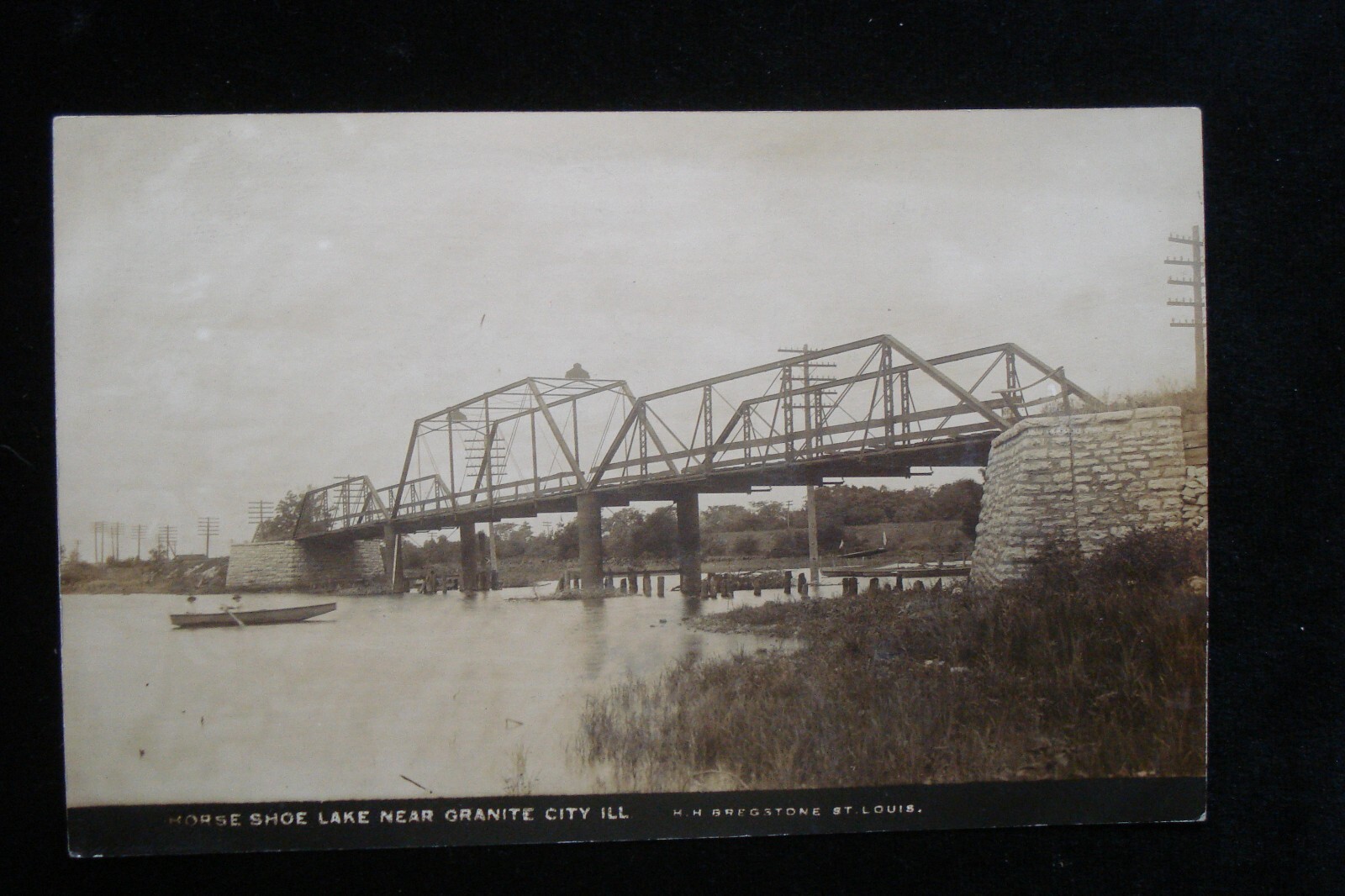 GRANITE CITY IL BREGSTONE RPPC HORSESHOE LAKE & RR (ILLINOIS TRACTION