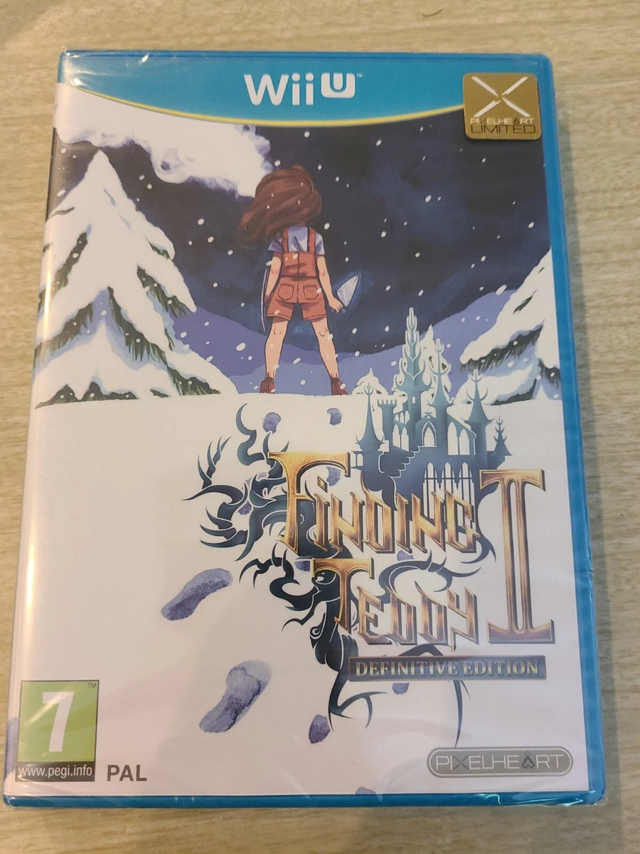 Finding Teddy 2 Wii U New and Sealed PAL RARE eBay