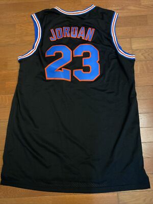 Tune Squad Jordan 23 Jersey Space Jam Basketball Movie Black