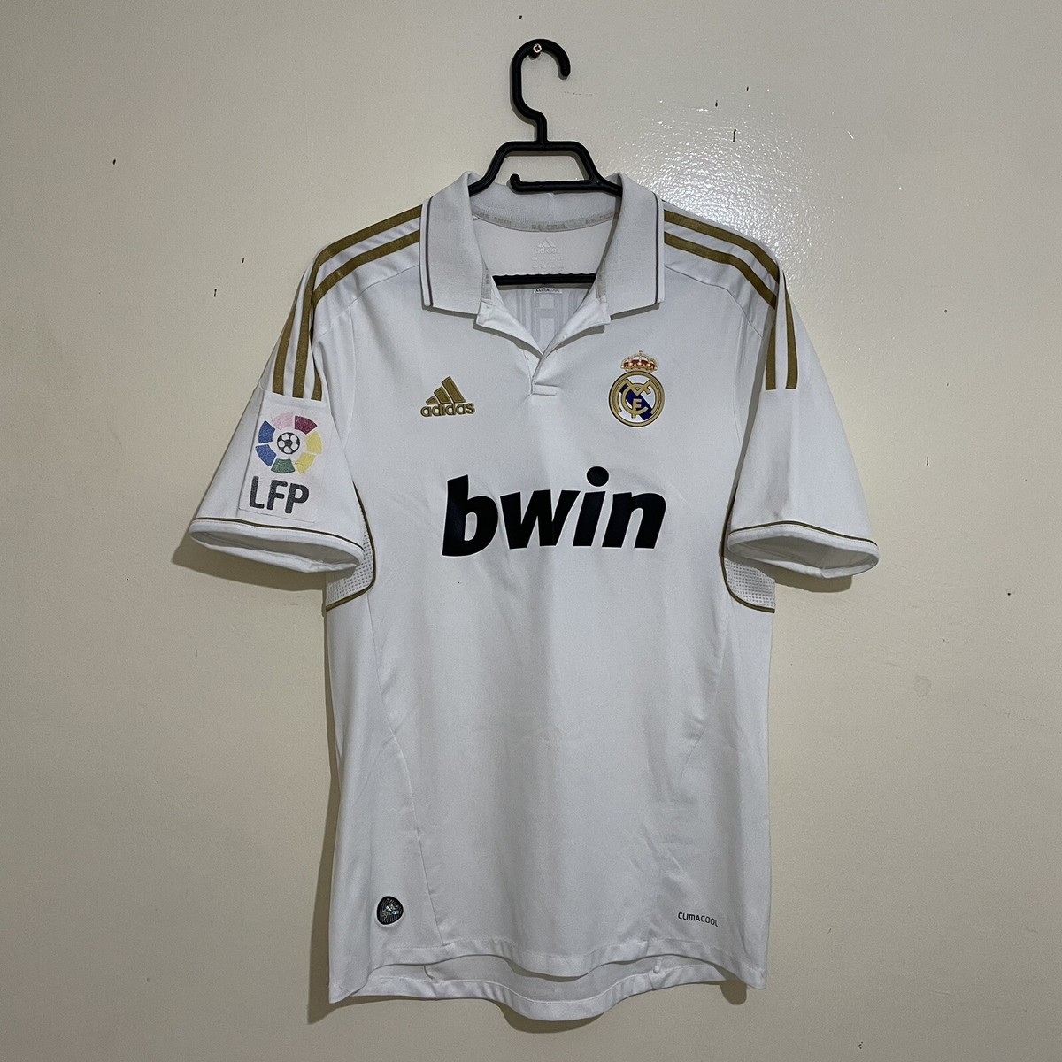 Real Madrid 2011-2012 Ronaldo Home Jersey Shirt Size M Men Kit