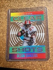 2021 Panini Illusions Football Clear Shots # CS-10 Deion Sanders