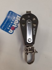 Old style, Barton Marine size 2,Single  Block, w/ Swivel & becket 02131*SSB2 NEW