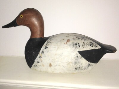 Antique Canvas Back Decoy..  Swede  Swedesky Neenah, Wi...ORIGINAL