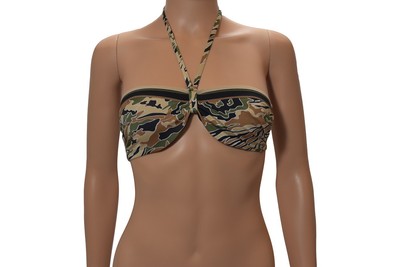 underwire bandeau bikini top
