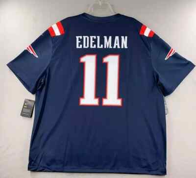 Julian Edelman New England Patriots Nike Color Rush Legend Jersey