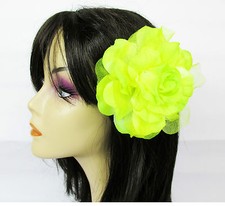 PICK 1 BEAUTIFUL FLOWER HAIR MULTI USE CLIP, PONYTAIL HOLDER HAIR PIN-EFW126A