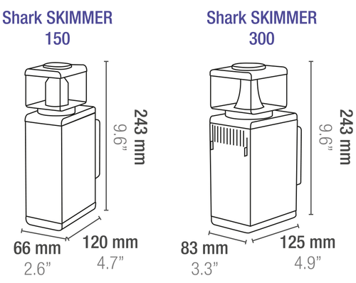 SICCE SHARK SKIMMER 150 SCHIUMATOIO INTERNO PER ACQUARIO MARINO FINO A 150 LITRI - Foto 3 di 5