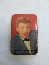 Miroir De Poche JOHNNY HALLYDAY ancien Années 60-70