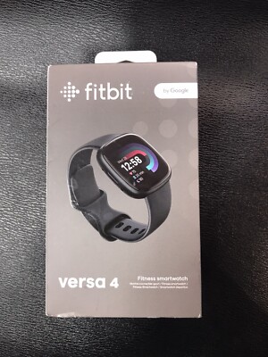 Fitbit Versa Activity Tracker Black/Graphite 810038858715 UK