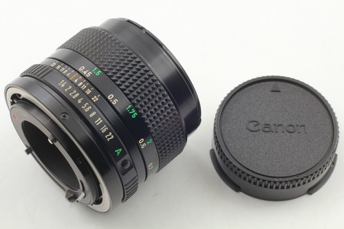 【NEAR MINT w/ Hood】Canon New FD NFD 50mm f/1.4 MF Standard Lens + BS-52 JAPAN - Picture 4 of 8