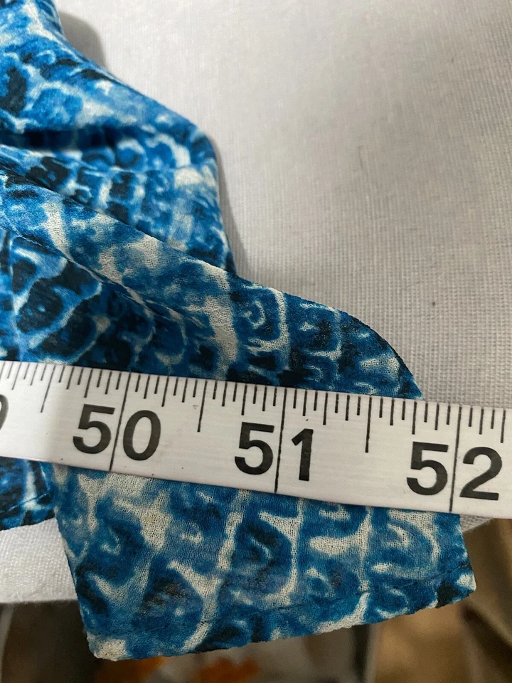 Maxi Vestido Derek Lam Mujer Sin Mangas Sin Mangas Sin Mangas Azul Cuello en V Talla Pequeña Foto 4 de 4