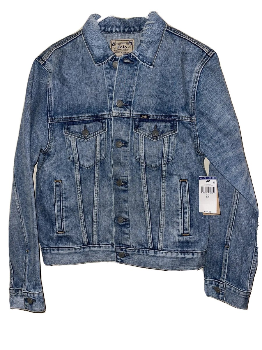 New Polo Ralph Lauren Alpine Denim Jscket Size S Limited edition