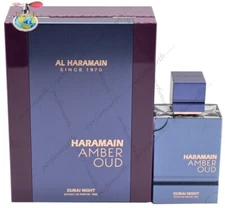 Amber OUD Dubai Night By Al Haramain 2.53 oz Extrait De Parfum Unisex New In Box