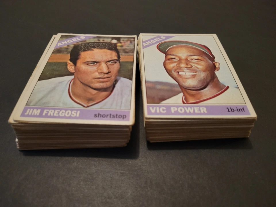 1966 Topps Baseball Starter Lot - 91 Different - Vic Power | Johnny Callison - Image 4 of 4