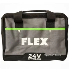 FLEX 24V Brushless Drill/Driver Tool Bag Approximately 14”x 9”x 9” Medium