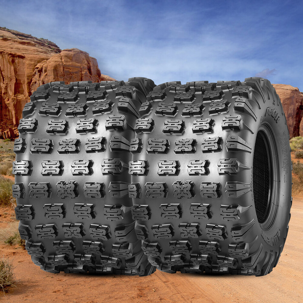 20x11-9 ATV Tire 6Ply Heavy Duty 20x11x9 Tubeless Replacement Racing Rear Tire E