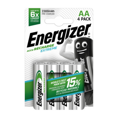 4 X Energizer Wiederaufladbar Aa Batterien Accu Aufladen Extrem Nimh 2300mAh HR6