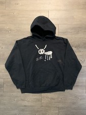 Drake For All The Dogs Album Hoody Size L Adult Black Sweatshirt Rap Hip Hop