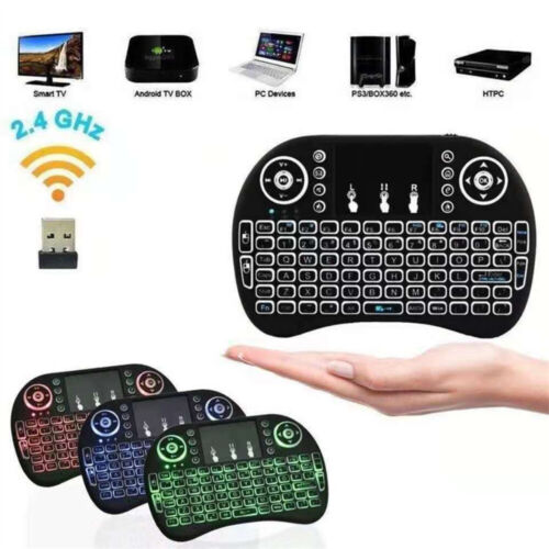 Mini i8 Wireless Remote Keyboard 2.4GHz with Touchpad for Android Smart TV Box - Picture 6 of 11