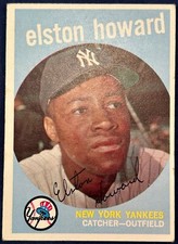 1959 Topps - Elston Howard #395 - New York Yankees