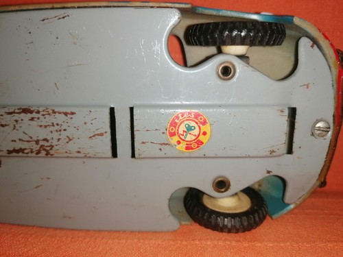 Rare Vintage Tatra ITES Tin Toy Friction Car - Picture 11 of 11