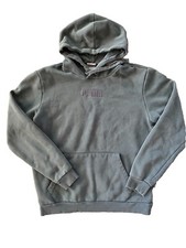 Puma Hoodie Navy Blue Pullover Drawstring Puff Print Medium Jacket